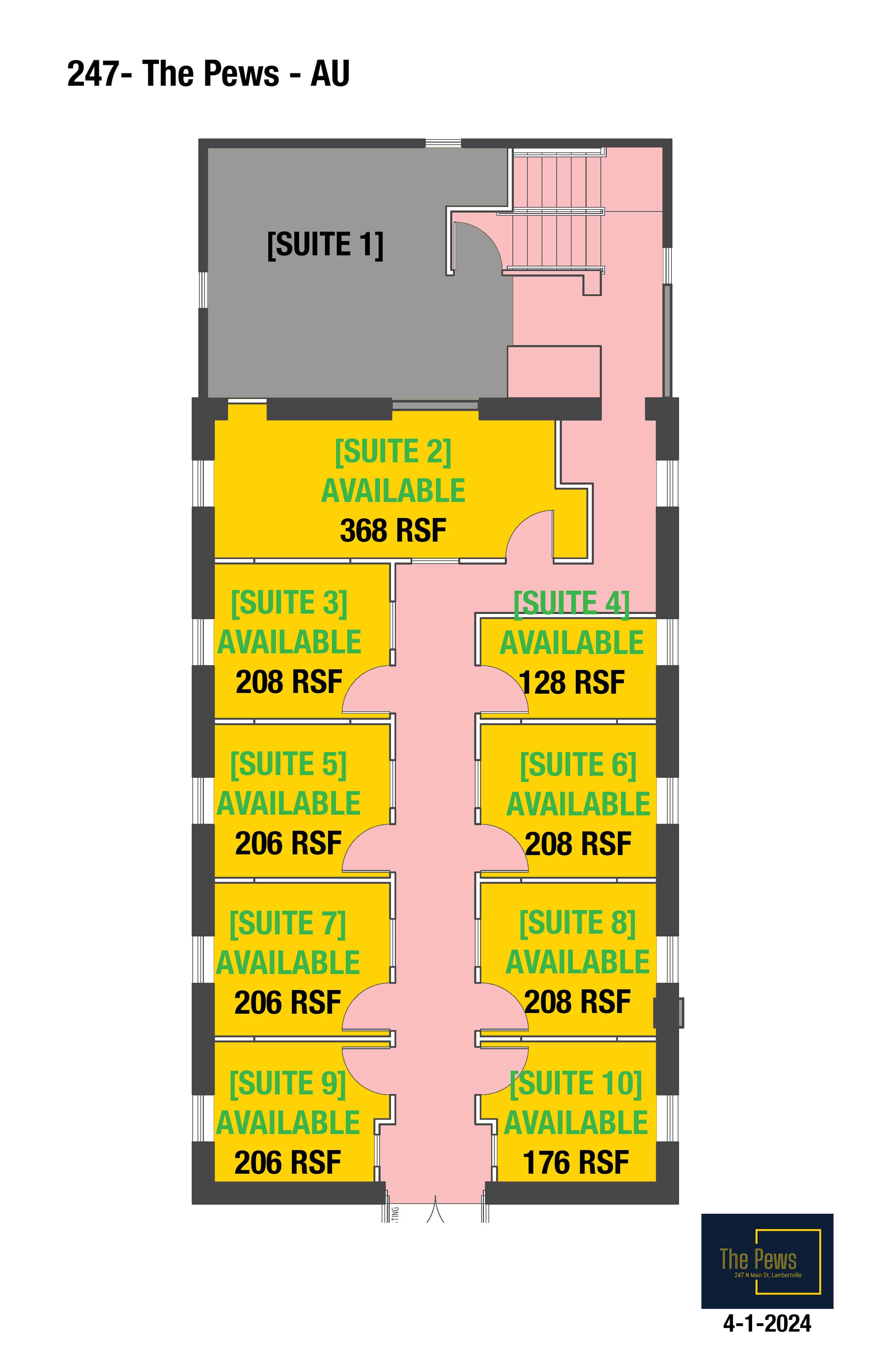Studio Park floor plan 